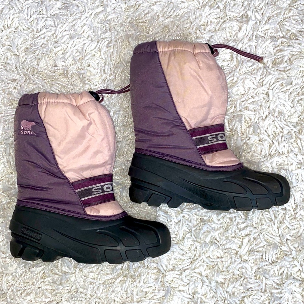 SOREL Girls Snow Boots w/ Liner 3